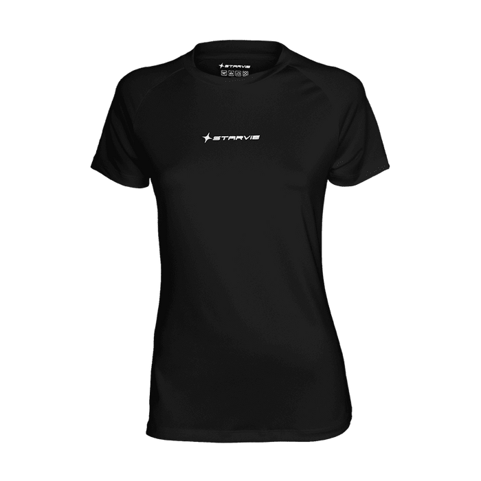 StarVie Women's Technical Padel Shirt (Black)