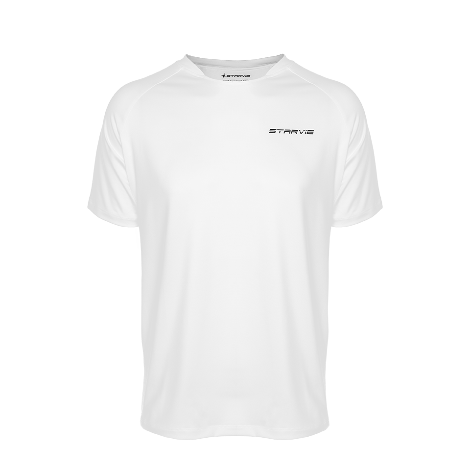 StarVie Men's Technical Padel Shirt (White)